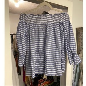 Off the shoulder blouse